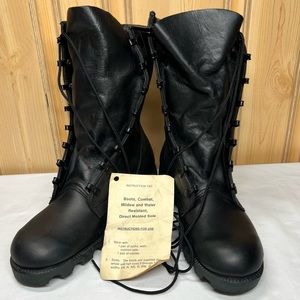 Vintage Military Combat Boots RU9-89, Sz 6.5 R